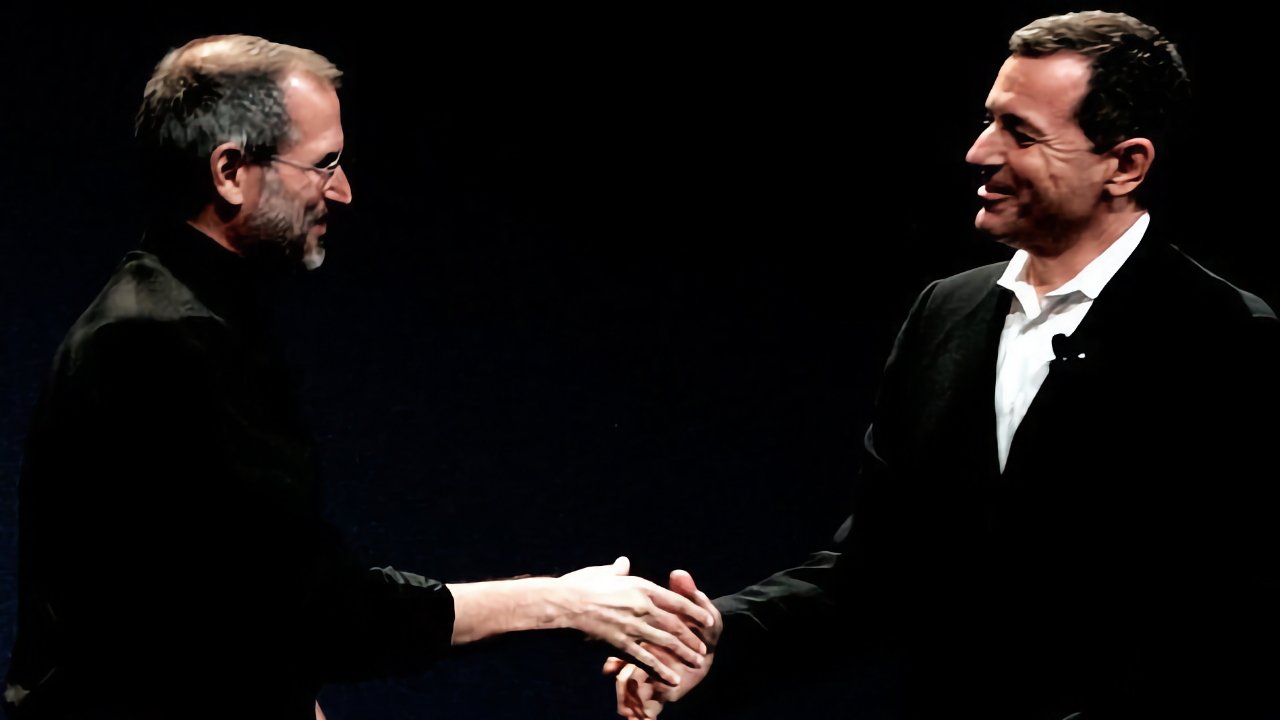 Steve Jobs and Bob Iger in 2007