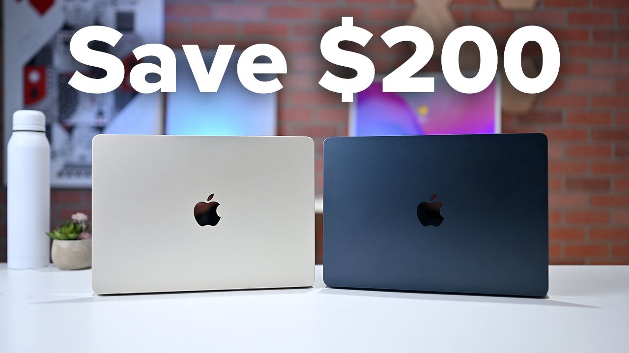 at lege missil kage Black Friday Apple deals: $200 off MacBook Air M2 with 24GB RAM |  AppleInsider