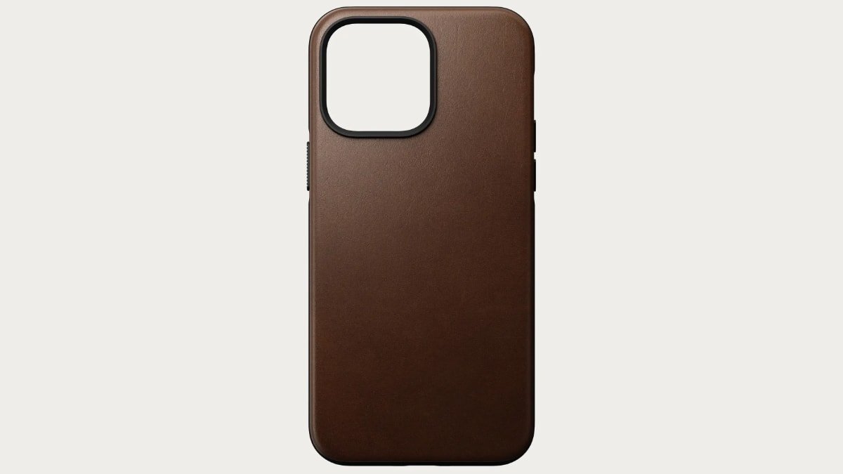 Nomad Modern Leather Case for iPhone 14