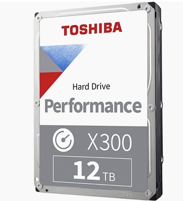 Almacenamiento Toshiba de 12 TB