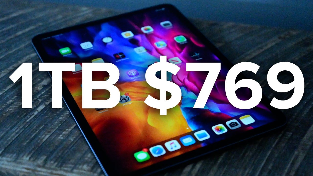 Limited quantity remains 1TB iPad Pro on sale for 769 (530 off) this