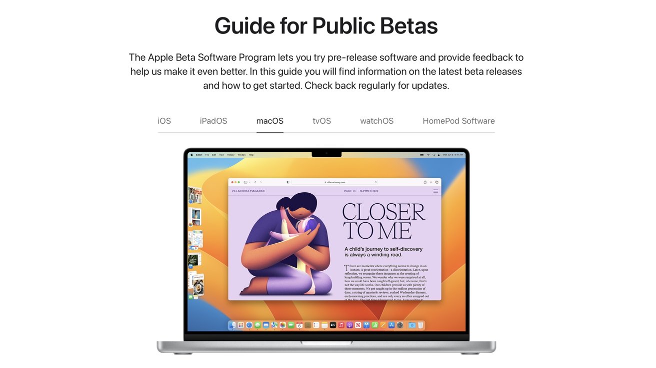 photo of How to enroll and unenroll your Mac in the Apple public beta program image