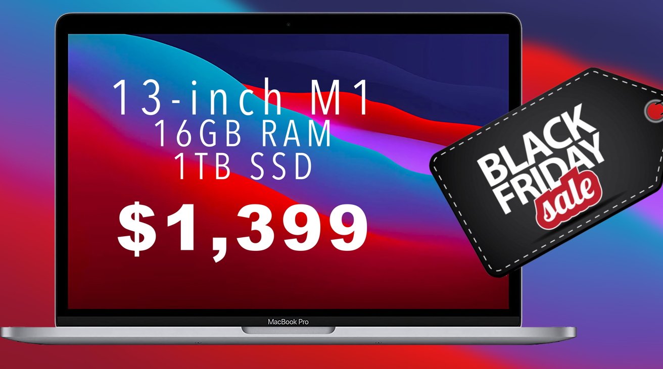 The 13-inch M1 MacBook Pro for $900 might be the best Black Friday deal