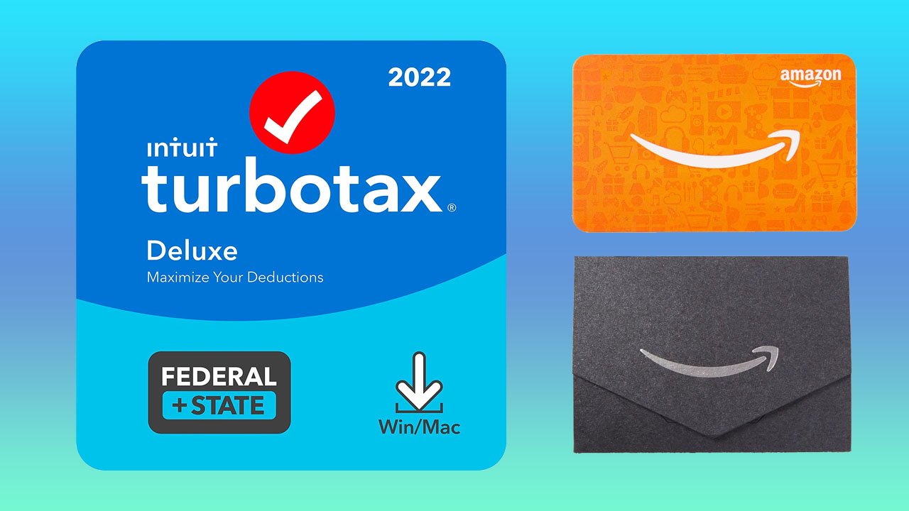 photo of Ends tonight: save up to 45% on TurboTax Deluxe 2022 tax software for Mac & Windows, plus free Amazon gift card image