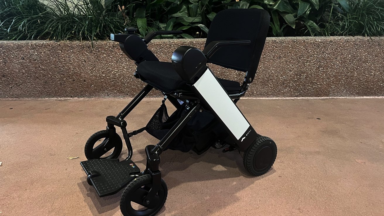 Whill Model F wheelchair, in the field