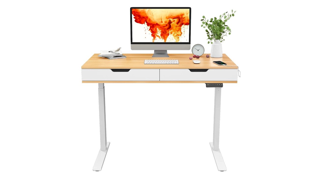 Flexispot UD4 Comhar Electric Standing Desk with Drawers