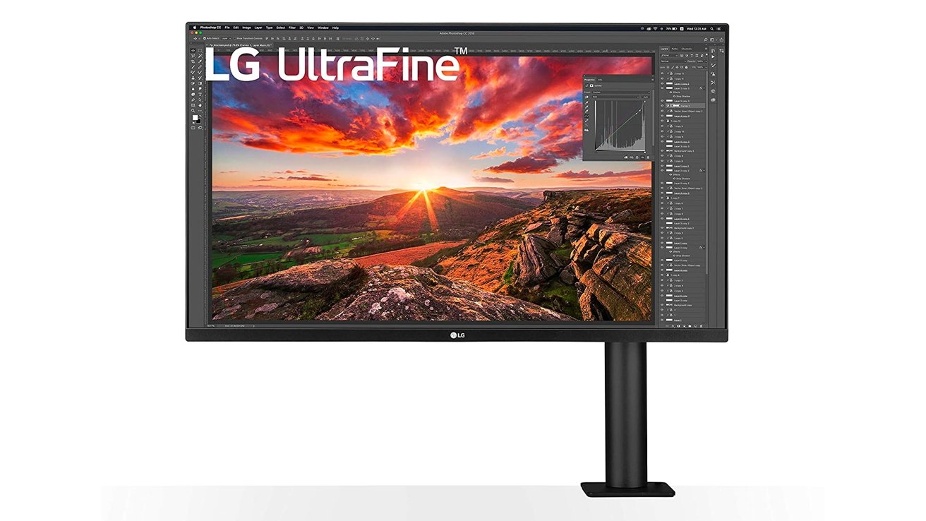 LG 32-inch UltraFine Display Ergo