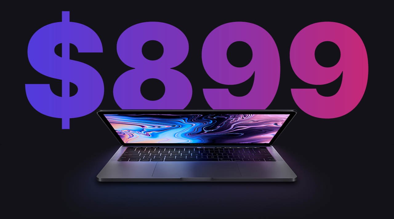 This MacBook Pro 13-inch with 16GB RAM, 512GB SSD is $899 today