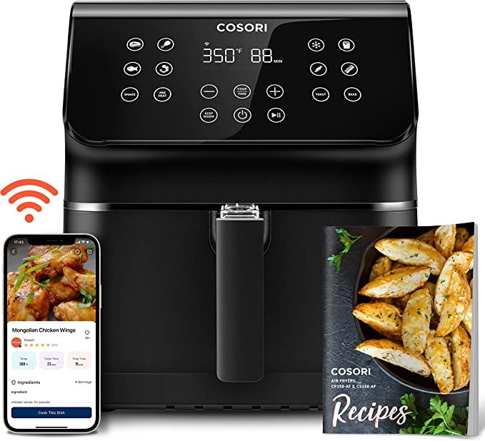COSORI Pro II Smart Air Fryer 5.8QT 12-in-1 cooker 