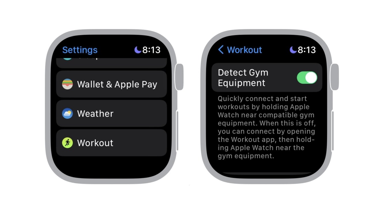 Connect apple watch to best sale gym equipment