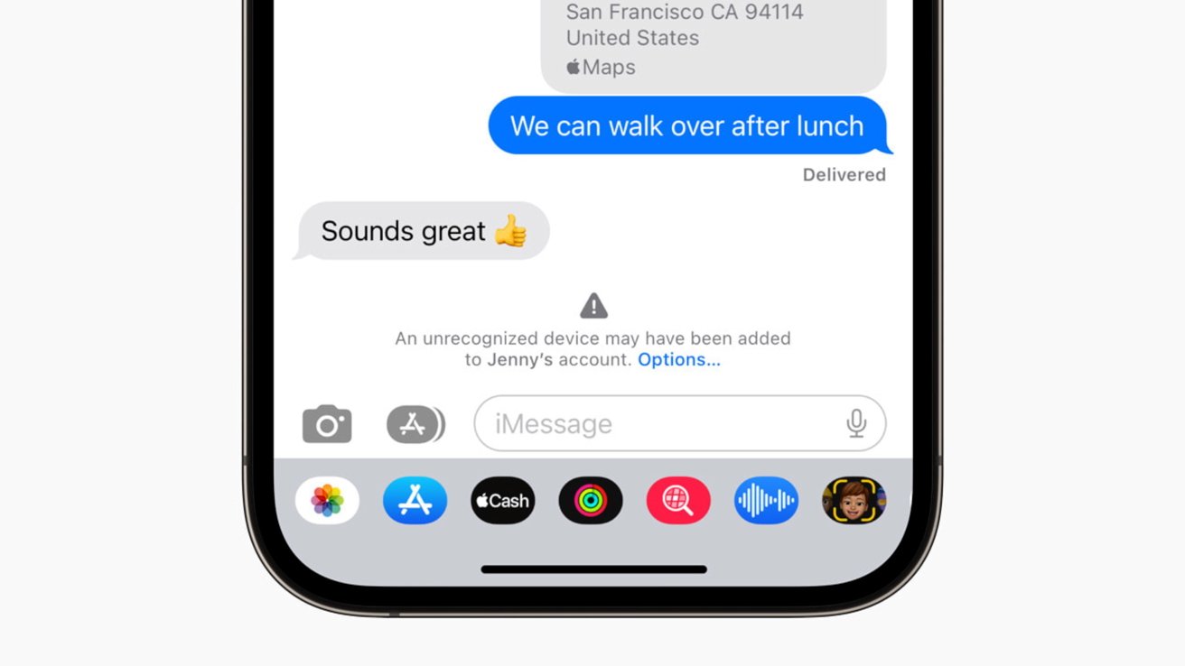 iMessage keys