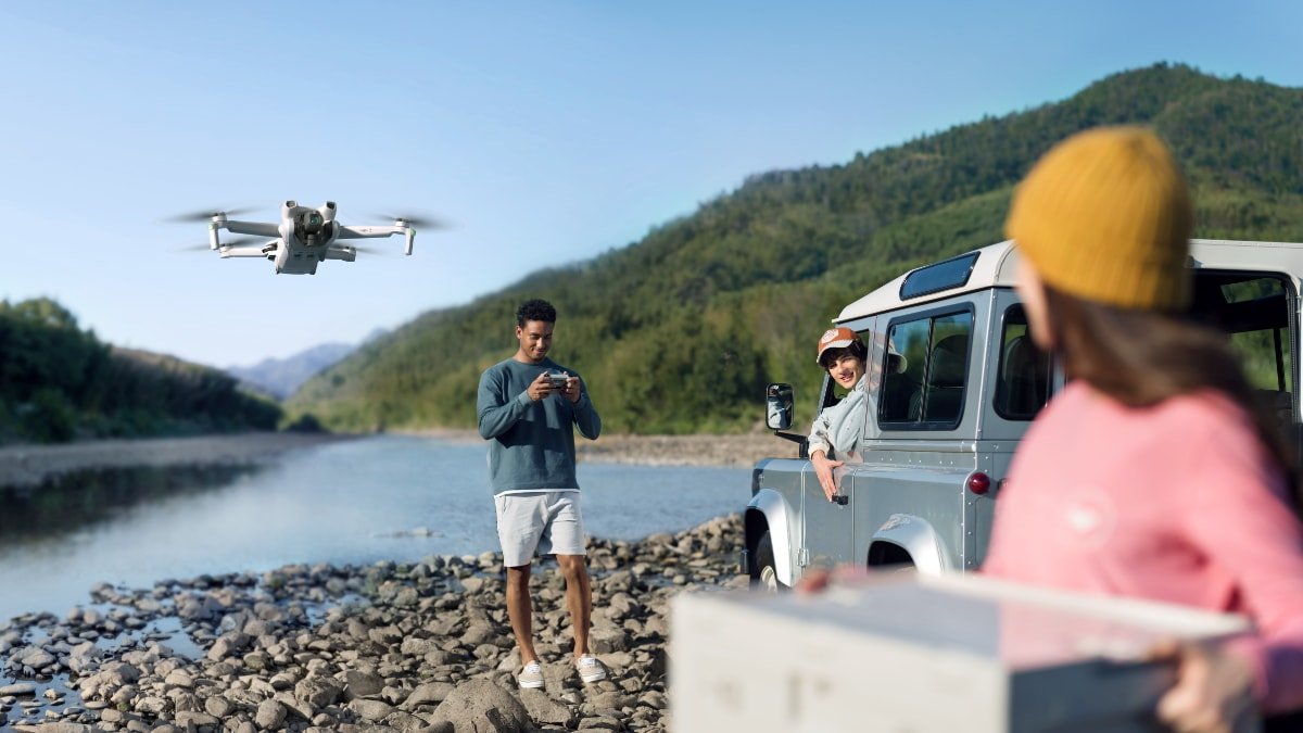 The DJI Mini 3 can shoot social media-ready videos