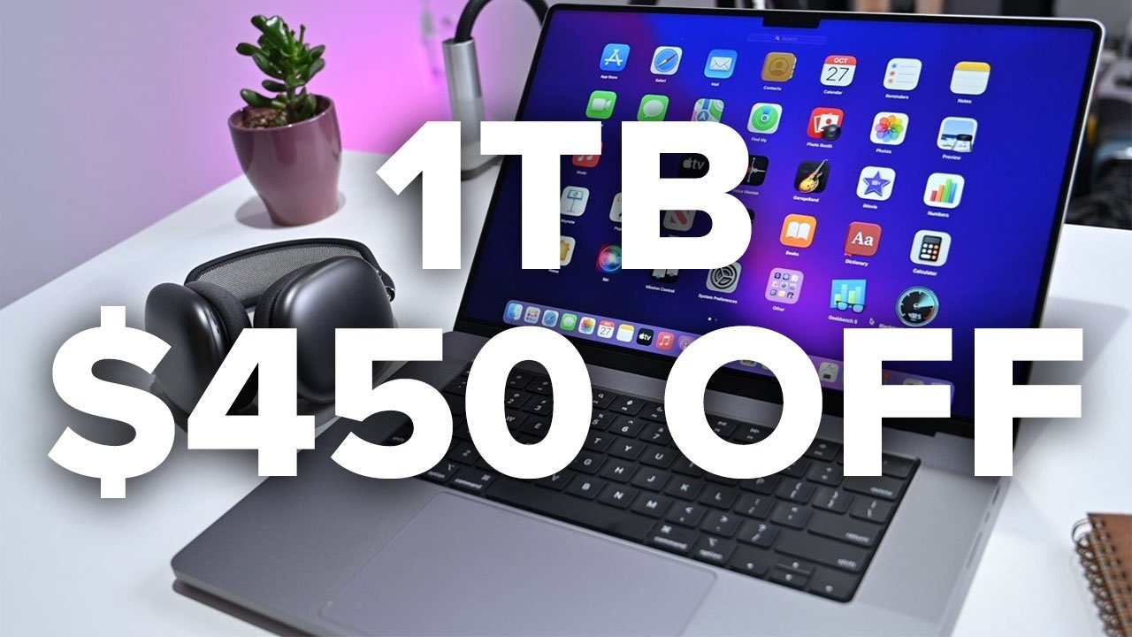 Deals: $450 off 1TB MacBook Pro 16