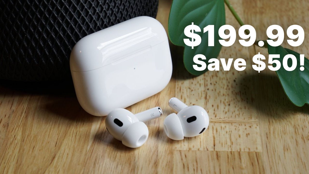 Apple AirPods Pro 2 holiday deal drives price down to $199.99