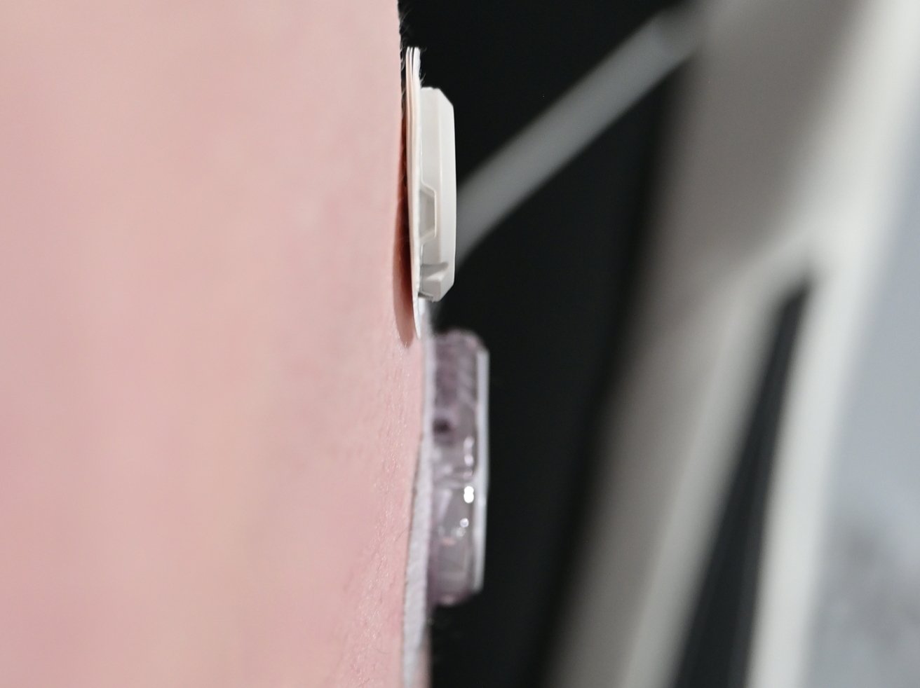 Side view of of the Dexcom G7 and G6
