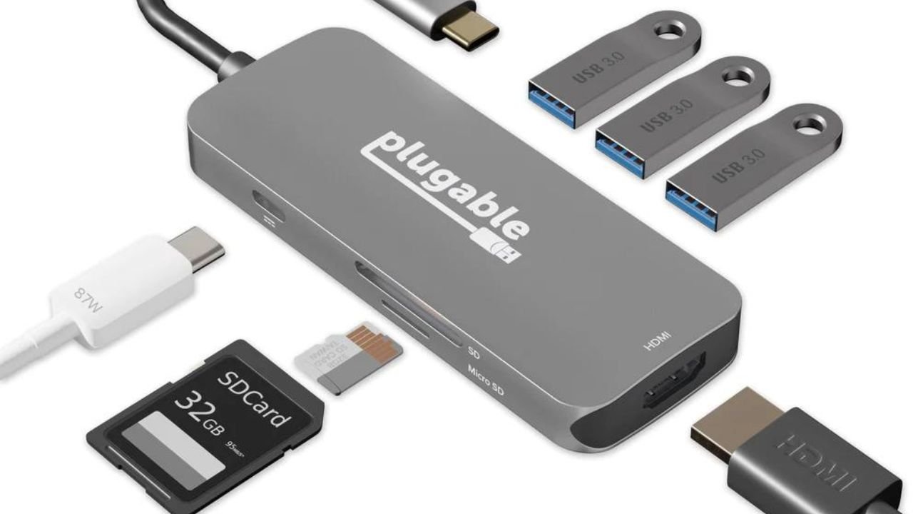 Plugable's 7-in-1 is a competent bridge between USB-C and Thunderbolt. 
