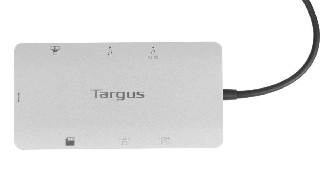 Targus' Dual HDMI 4K mini dock offers multi-display support. 