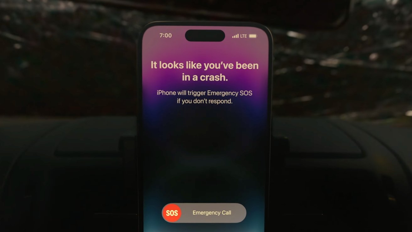 Crash Detection is meant to help in a car crash