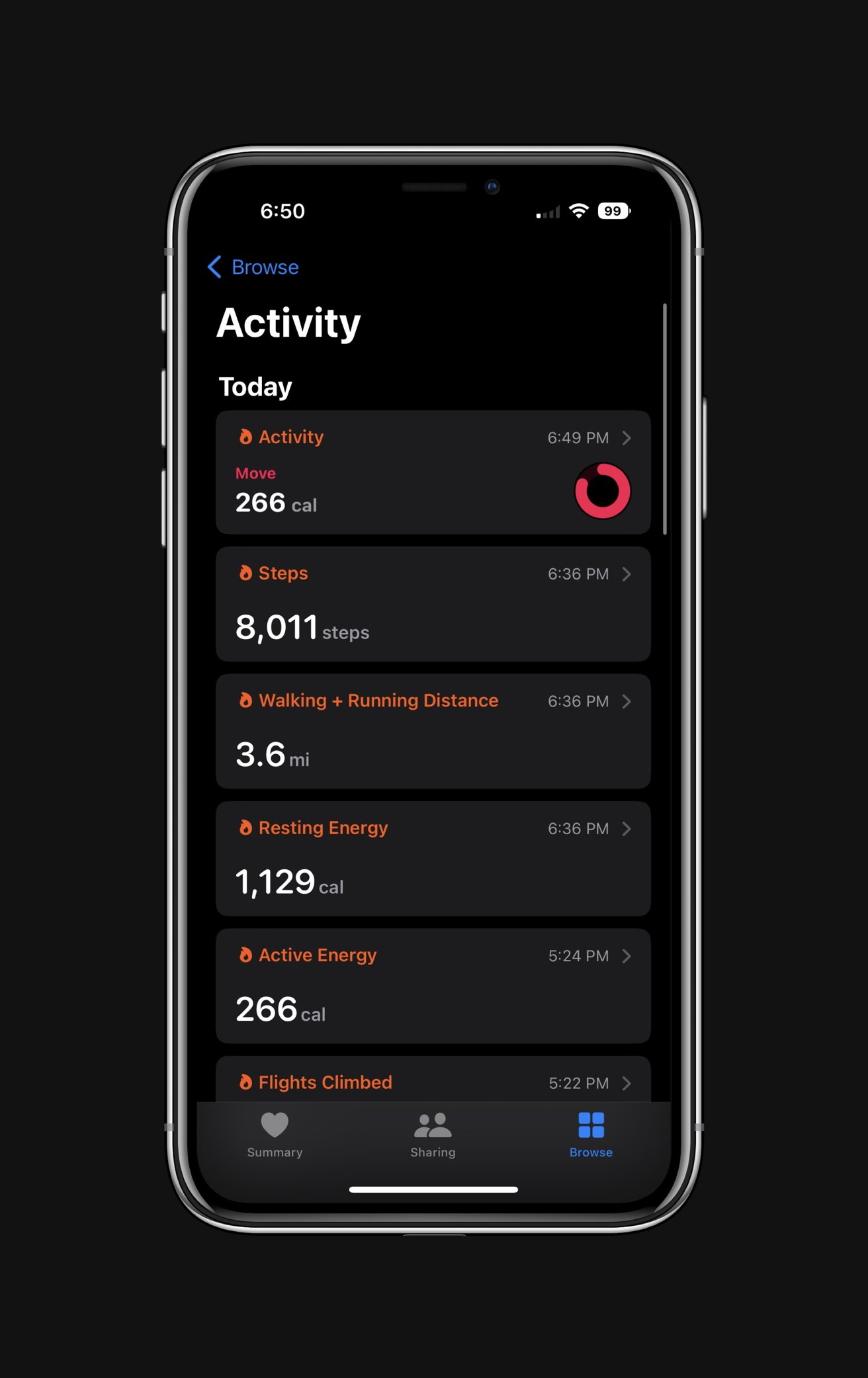 Most calories 2024 burned apple watch