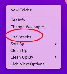 Easy methods to use Stacks and Fast Look in macOS Ventura