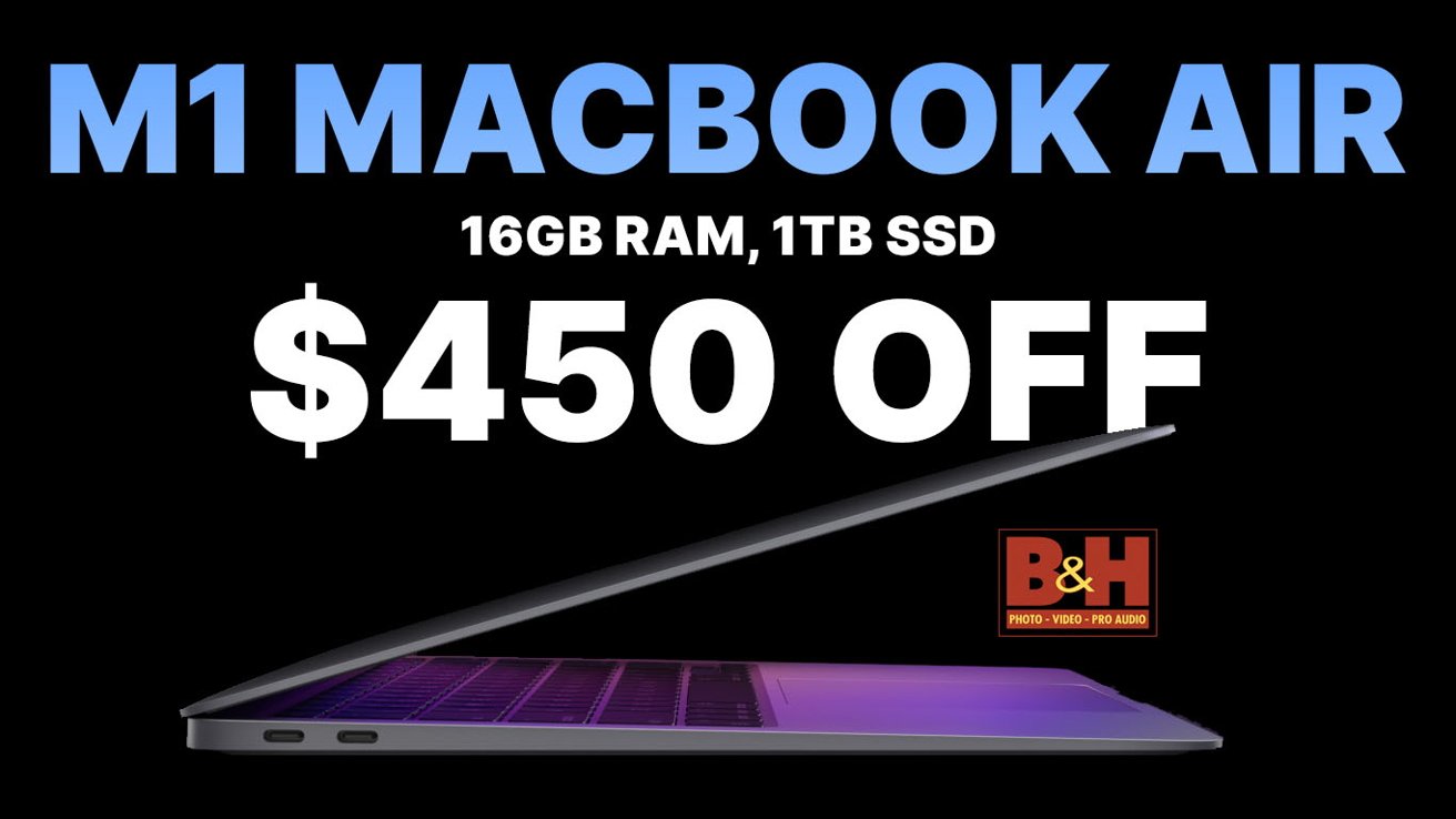 Final day: get Apple's M1 MacBook Air with 16GB RAM, 1TB SSD for 