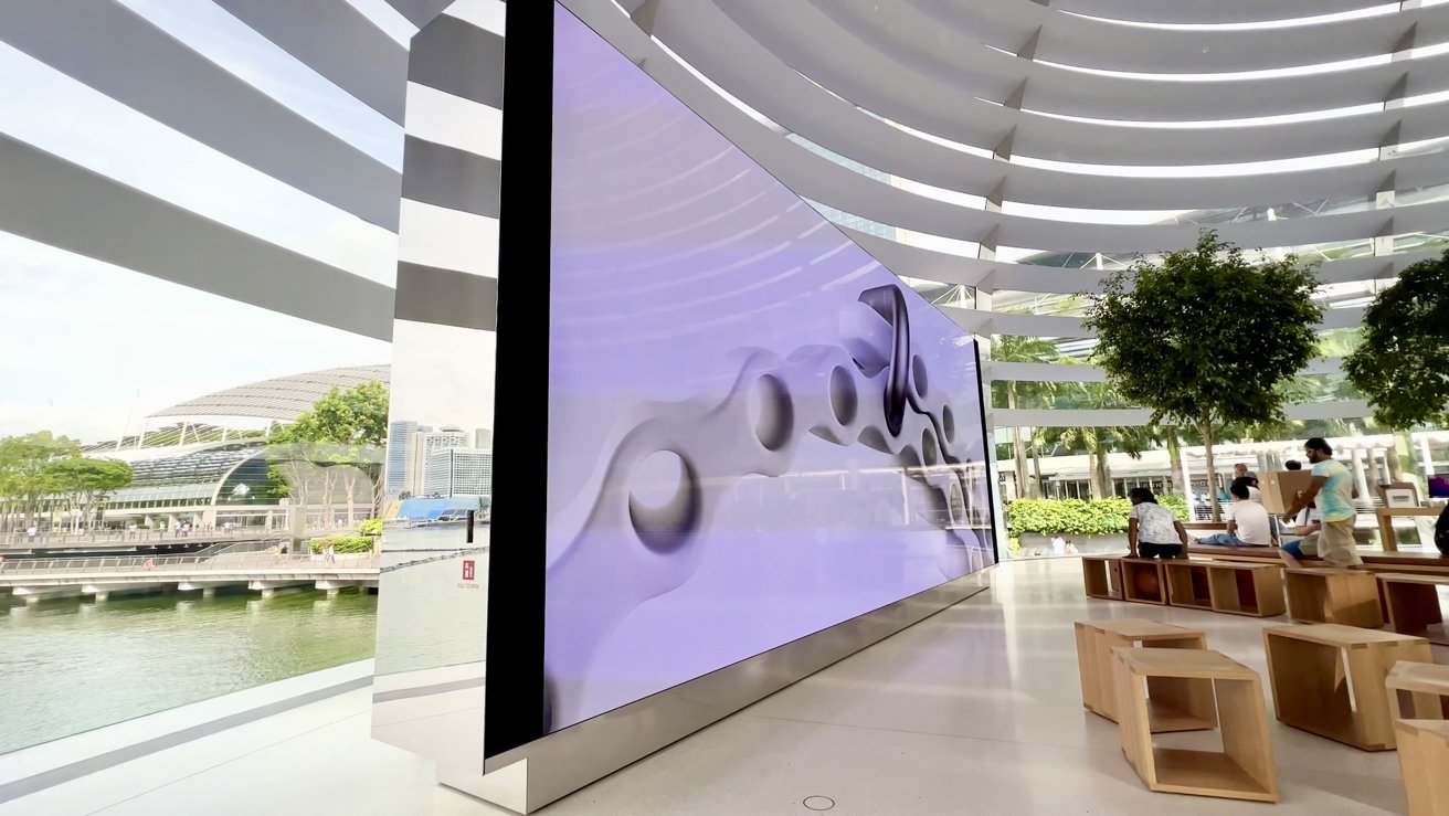 Apple store in Singapore to offer a floating experience