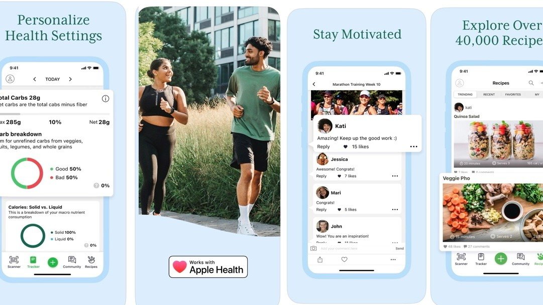 Fooducate helps you connect with fellow app users to keep you motivated.