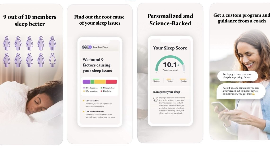 Sleep Reset helps users find the root cause of their sleep issues.