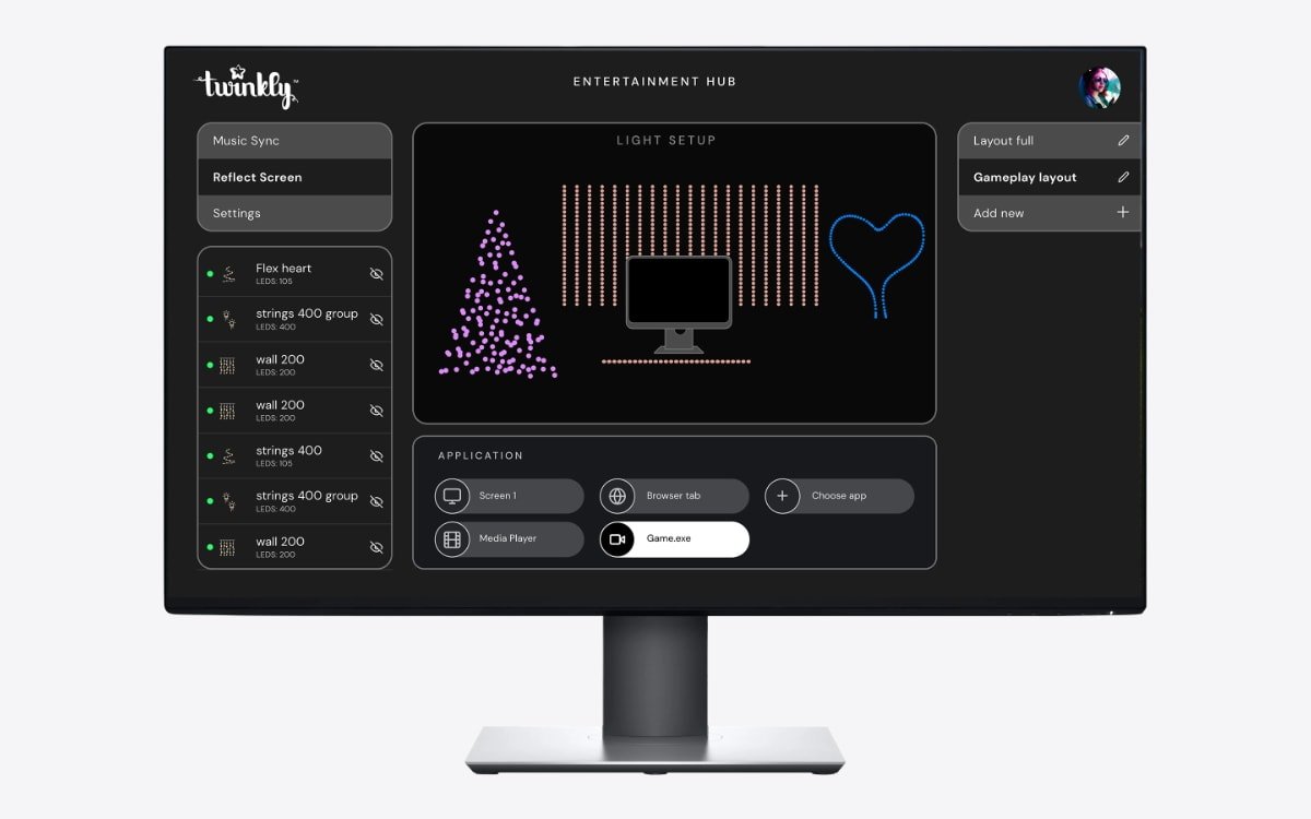 Twinkly Entertainment Hub al CES 2023 sincronizza tutte le luci con video,  musica e gaming 