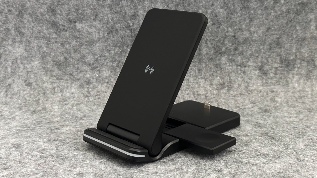 iLive 3-in-1 Wireless Charging Stand