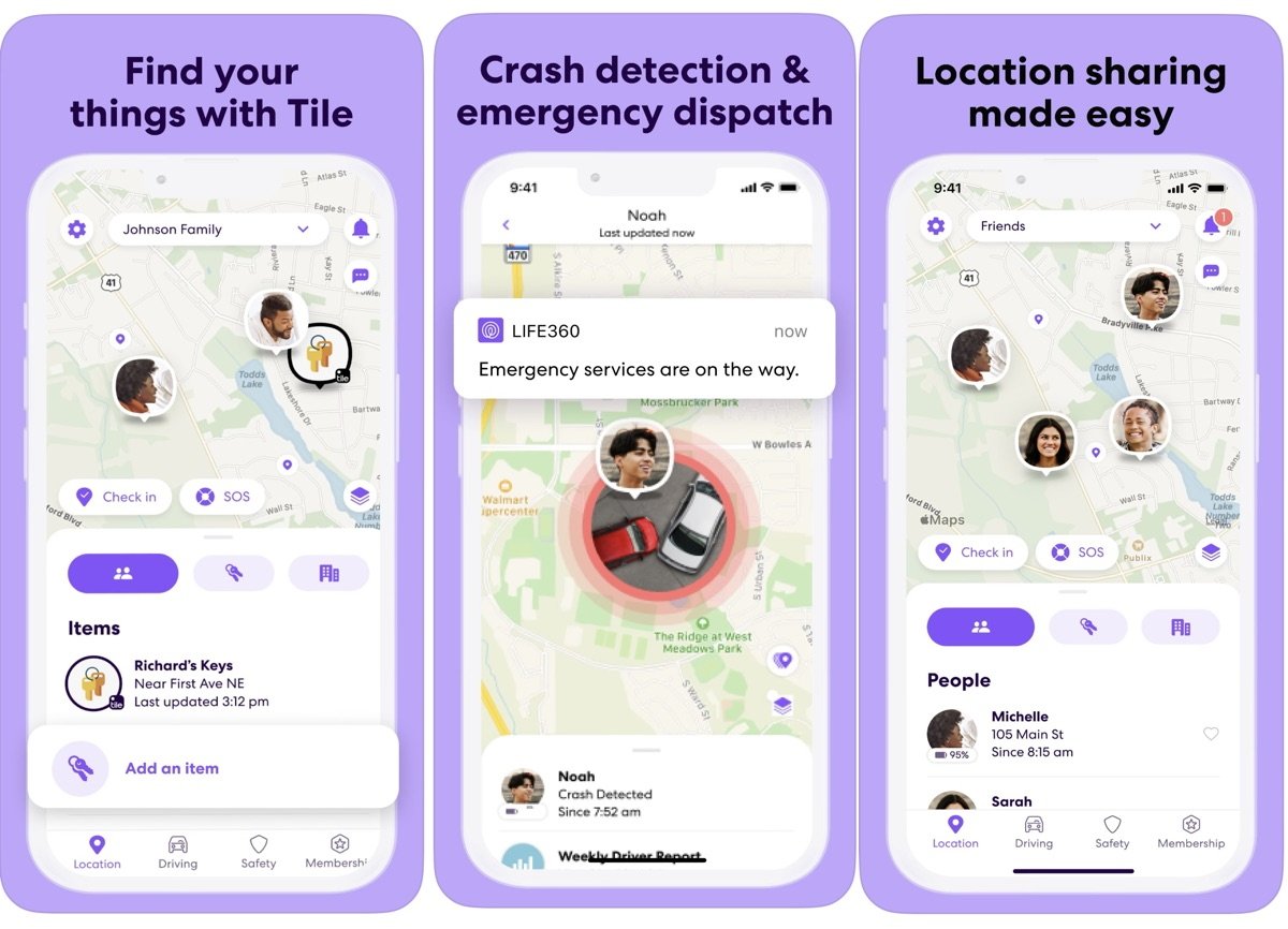 Life360 is the personal safety app that helps you find all the people and things that matter most.