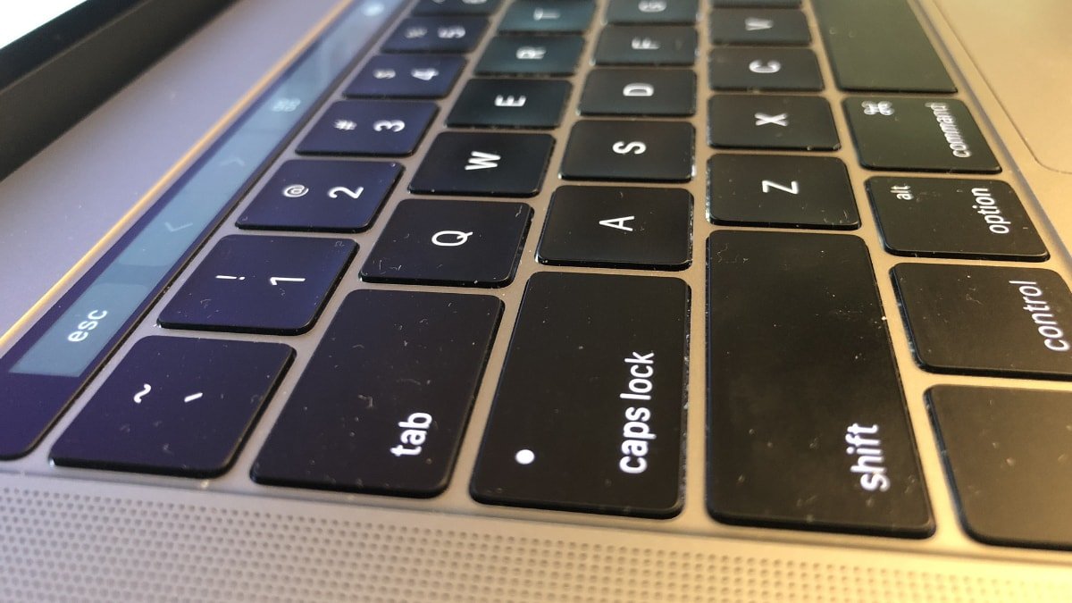 Butterfly keyboard on a 2016 15-inch MacBook Pro