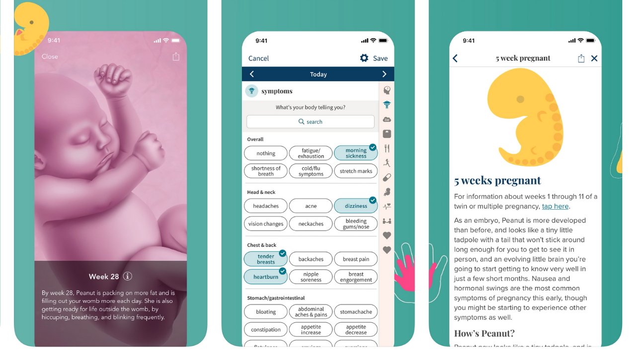 Ovia pregnancy and baby tracker
