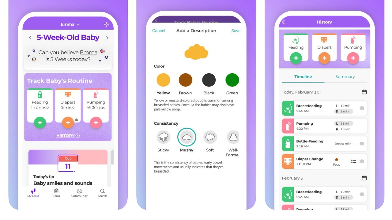 What to Expect pregnancy and baby tracker