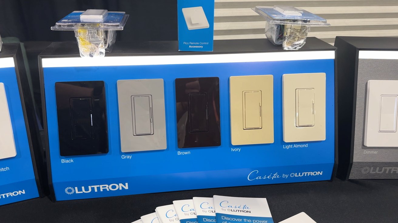 Lutron's new switch colors