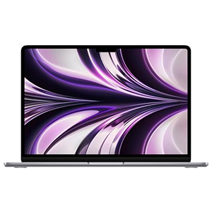 MacBook Air M2 in Space Gray