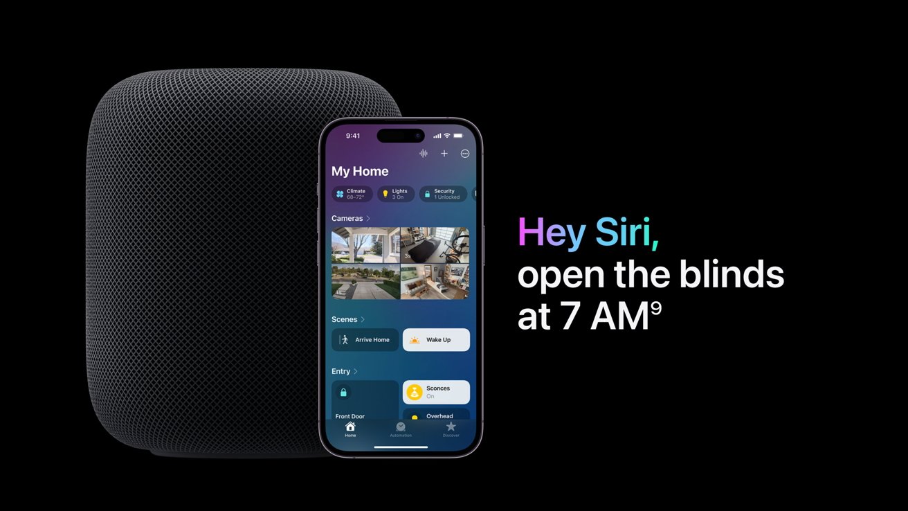 Siri is still the primary interface of HomePod