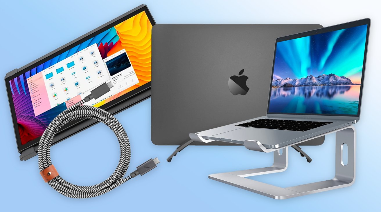 Some of the accessories you should be getting for the M2 MacBook Pro. 