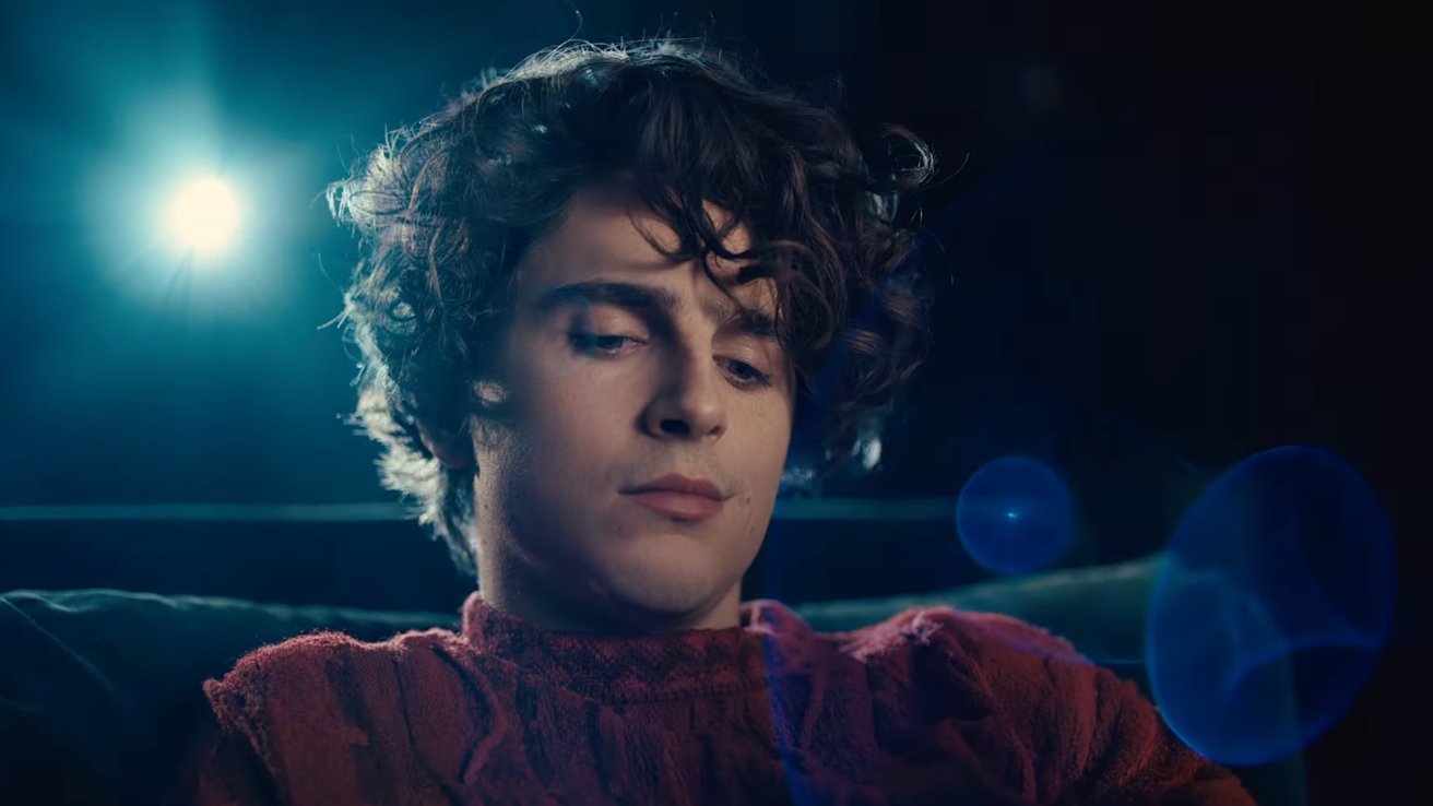 Timothee Chalamet feels left out of Apple TV+ in new ad
