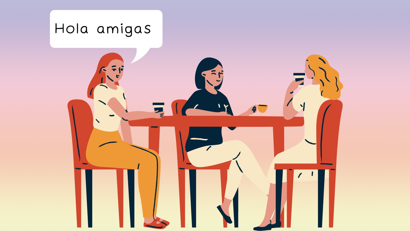 Being able to speak another language can help if you're an avid conversationalist. 