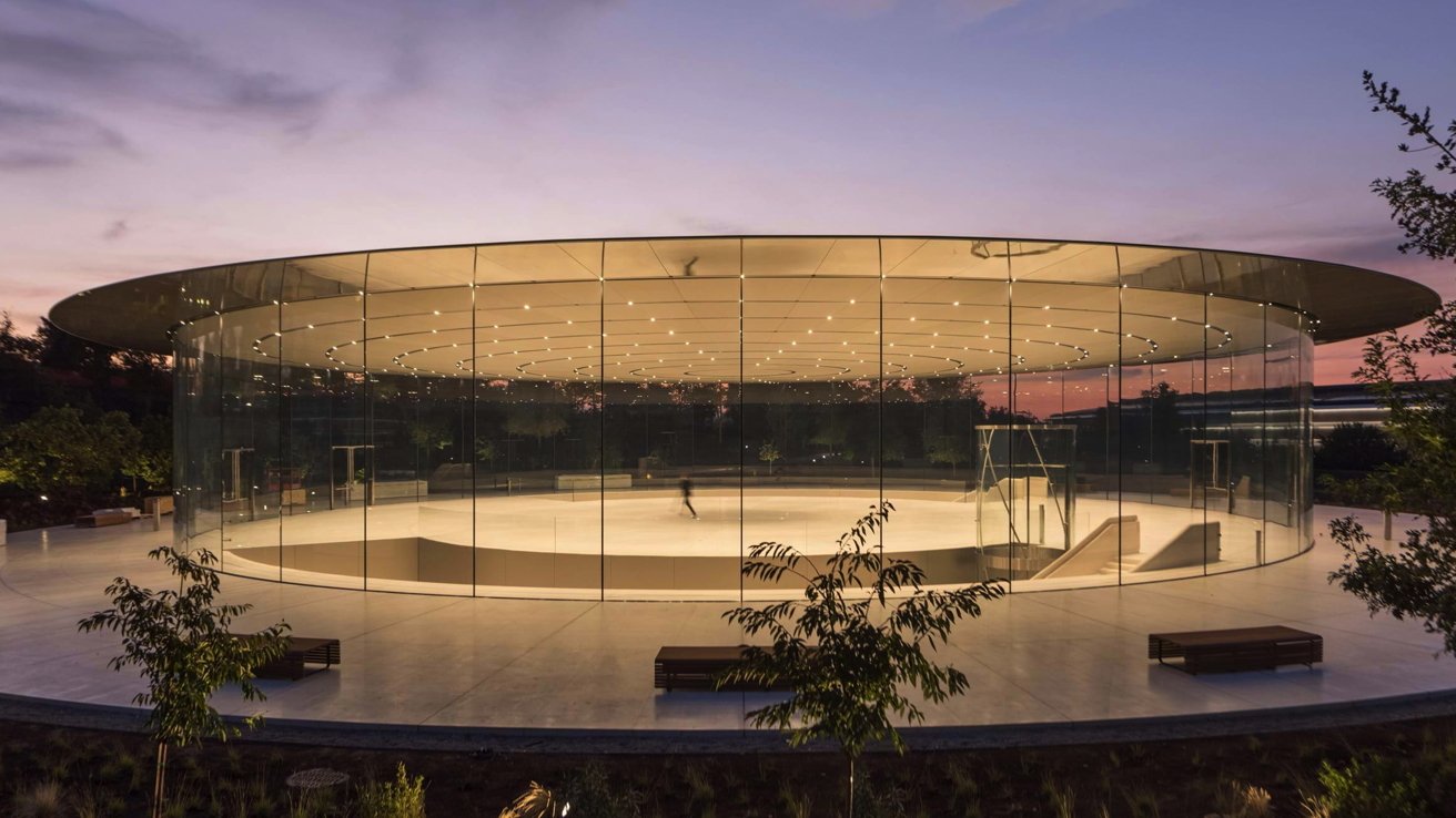 Steve Jobs Theater, where the magic actually happens