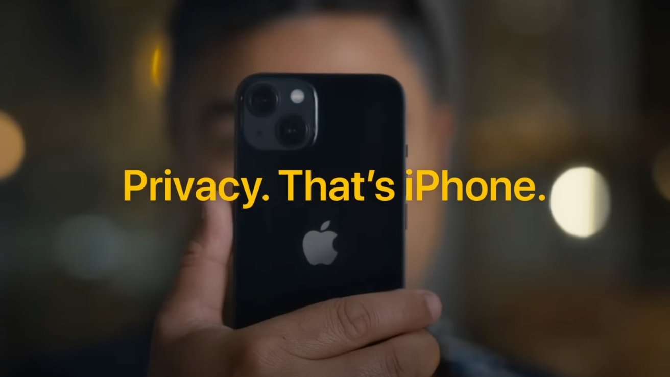 Privacy is at the center of Apple's ad campaigns