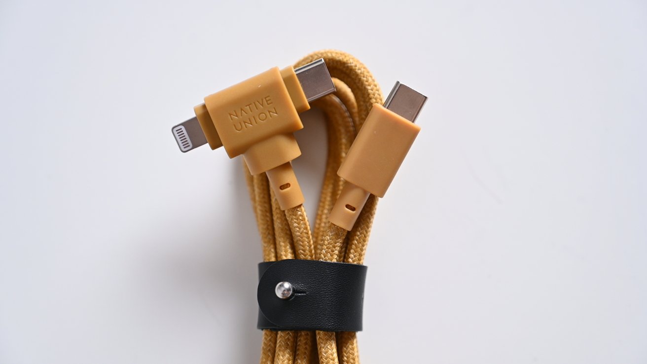 Native Union Belt Cable Duo An impossible Lightning and USB C