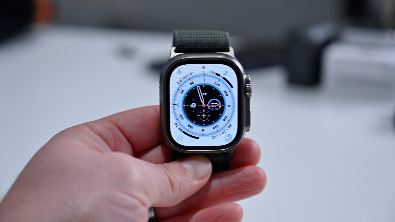 The Apple Watch Ultra is already very large by wearable standards
