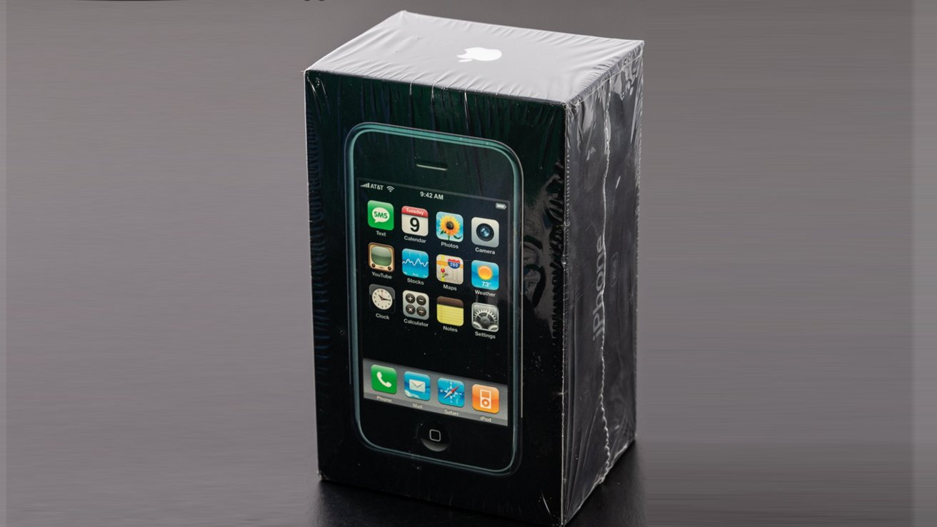 Unopened first-generation iPhone set to sell for $50,000 at US auction, Apple