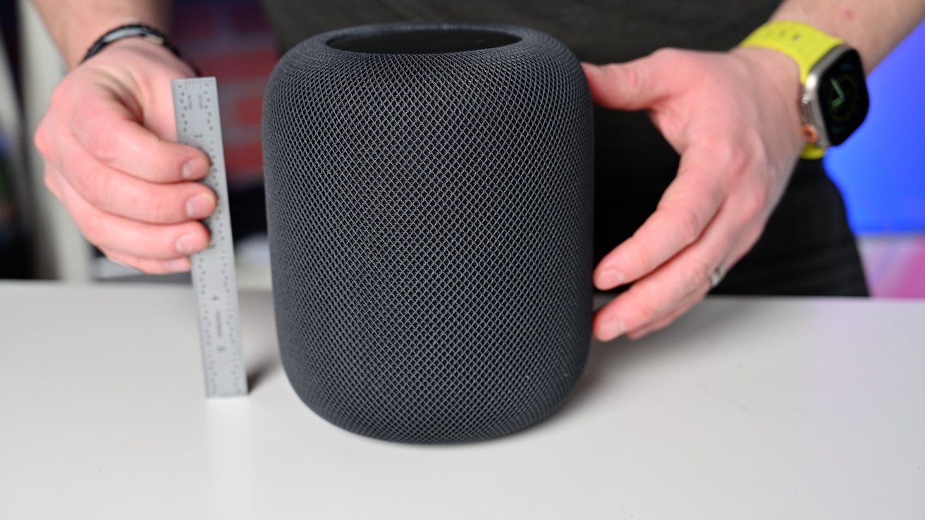 The new HomePod is .2 inches shorter