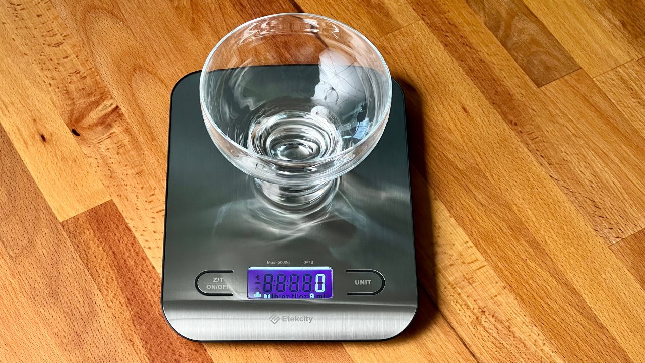 Using Etekcity ESN-C551S food scale's tare weight function 