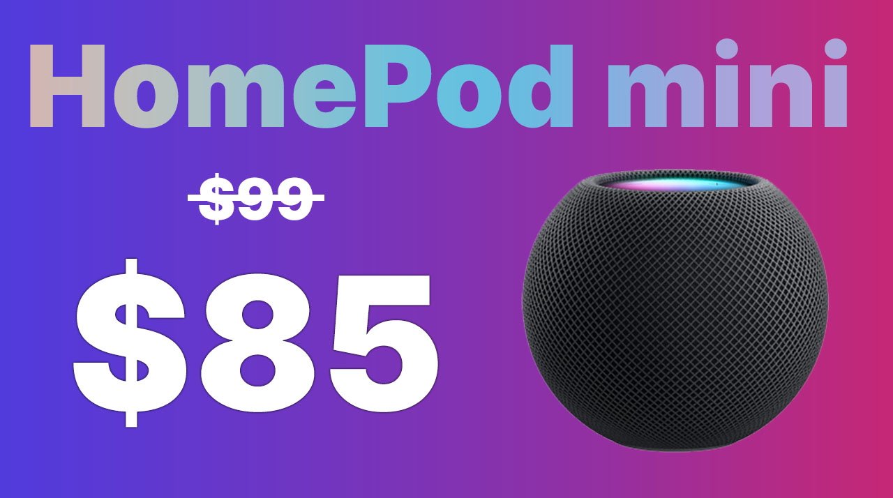 Grab an Apple HomePod mini for just $84.99