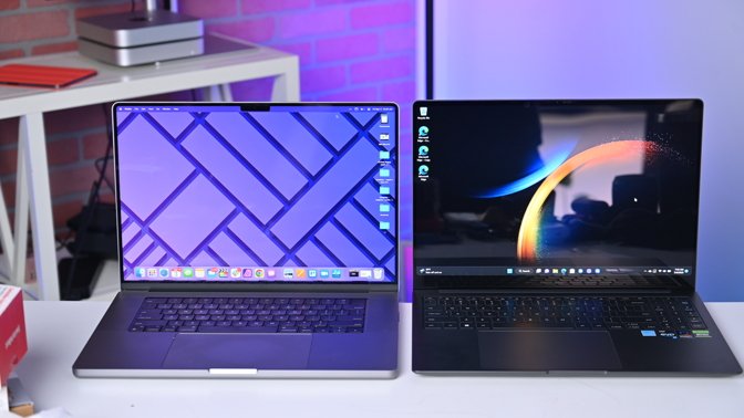 Samsung Galaxy Book 3 Ultra vs MacBook Pro 16-inch - compared