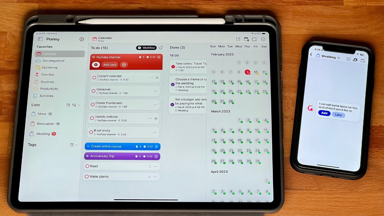 Planny app can help with productivity across iOS devices